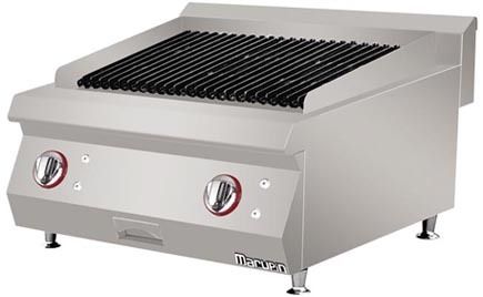 Counter Top Gas Type Lava Rock Grill