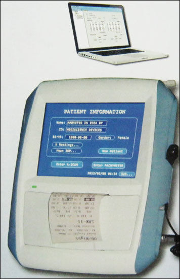 Ophthalmic Ultrasound, A-scan Biometer And Pachymeter Sp 1000 Series