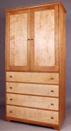 Four Drawer Armoire