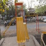 Multi Play System With 12 Ft Double Slide Swing