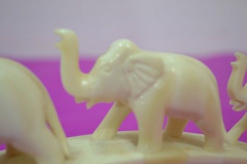 White Elephant Sculpture