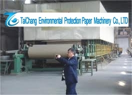 787-4500mm Culture Paper And Copy Paper Machine By Qinyang Taichang Paper Machinery Engineering Co.,Ltd.