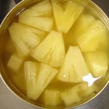 canned pineapple