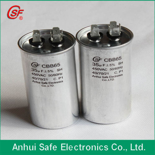 Stainless Steel Capacitor Cbb65