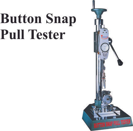 Button Snap Pull Tester - Durable Metal Construction, Direct Dial Gauge Readings in Kg