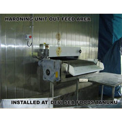 Hardening Unit Out Feed Area
