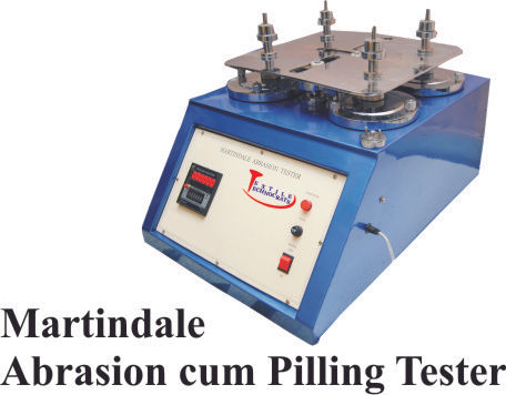 Martindale Abrasion Cum Pilling Tester