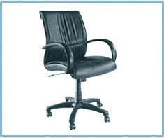 Revolving Office Black Chair (VSPL-07)