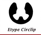 E Type Circlips - Durable Alloy | High Quality, Long Lasting Performance, Versatile Applications