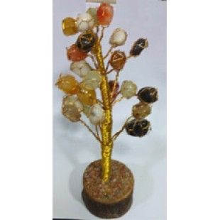 Feng Shui Multi Colour Gem Tree