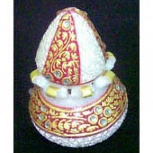 Marble Pot With Marble Nariyal