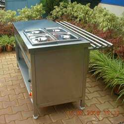 Hot Bain Marie Display Counter