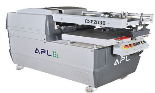 Industrial Semi Auto Flat Screen Printing Machines