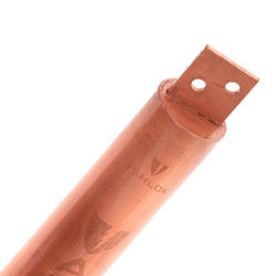 Copper Plated Earthing Electrode - 250+ Microns Copper Plating, Very High Electrical Conductivity for Harsh Environments