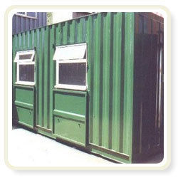 Portable Site Office - Durable Material, Flexible Setup Design | Economical Solution for On-Site Operations