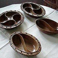 Wooden Fruit Bowls