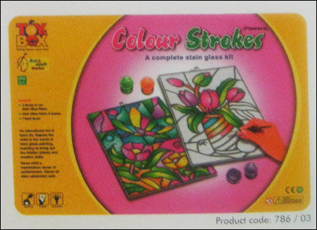 Color Strokes-Flower Art And Craft Game