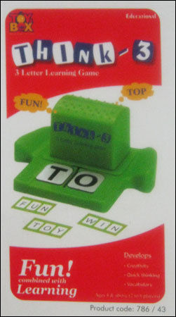 Think - 3 (3 Letter Learning Game) Pre School Educational Games