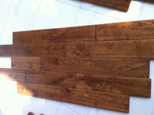 Hand Scraped Solid Oak Flooring