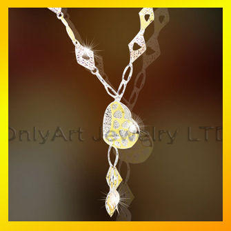 925 Silver Pendant Necklace For Lady