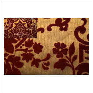 Flocked Velvet Fabric