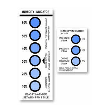 Reversible Moisture Indicator Card