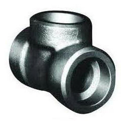 Socket Weld Tee - High Durability Carbon Steel, Designed for Industrial Functions