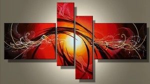 Hand Painted Abstract Oil Paintings