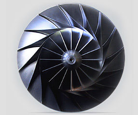 Two-Stage Turbo-Compressor Wheel