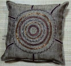 Printed Patchwork Cushion Cover