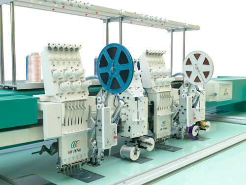 Coiling And Taping Embroidery Machine