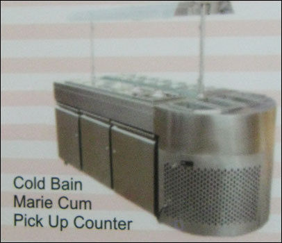 Cold Bain Marie Cum Pick Up Counter