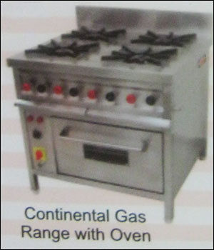 Continental Gas Range With Oven