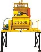 Concrete Mixer - Twin Shaft Forcing Type, Durable Rust-Resistant Parts for Easy Operation and Maintenance