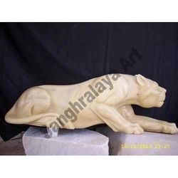 Marble Lion Statue