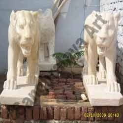 Tiger Pair Statue