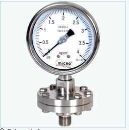 Chemical Sealed Pressure Gauge