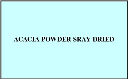 Acacia Powder Spray Dried