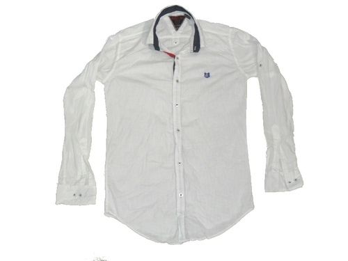 White Color Casual Shirts