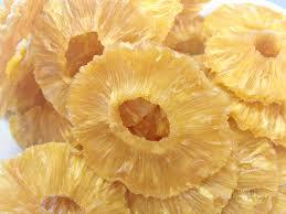 Dried Pineapple Ring Without Sugar