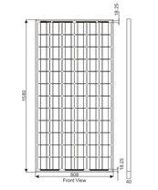 72 Cell Mono Crystalline Solar Photovoltaic Module