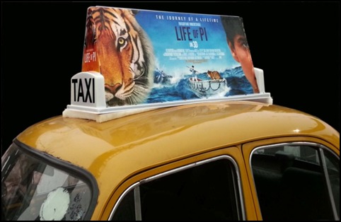 Resin Bond Advertising Taxi Top