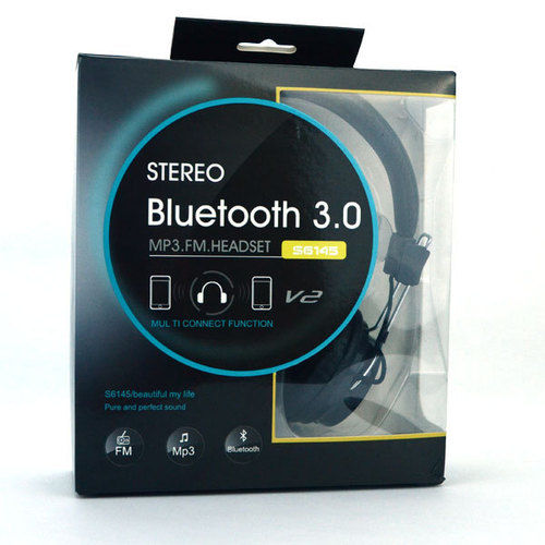 Built-in MP3 Player Bluetooth Headphones with FM Radio