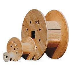 Wooden Round Cable Drum