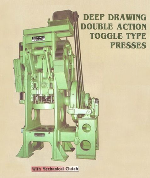 Deep Drawing Double Action Toggle Type Presses