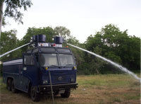 Hydraulic And Pneumatic System For Water Cannon