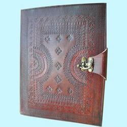 Embosing Designer Leather Diary