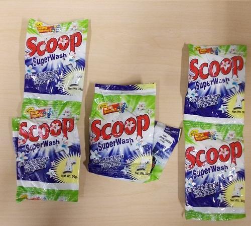 Scoop Detergent Powders