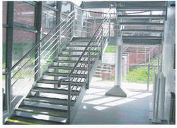 Drak Brown Stainless Steel Balustrade