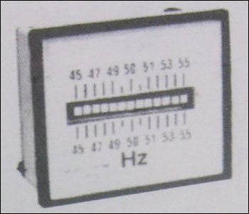 Vibrating Reed Type Frequency Meter